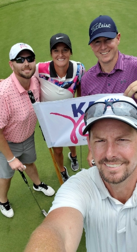 Kentucky Women&rsquo;s Basketball Official Golfers with Brandon