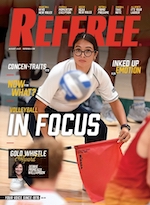 Referee Magazine Cover